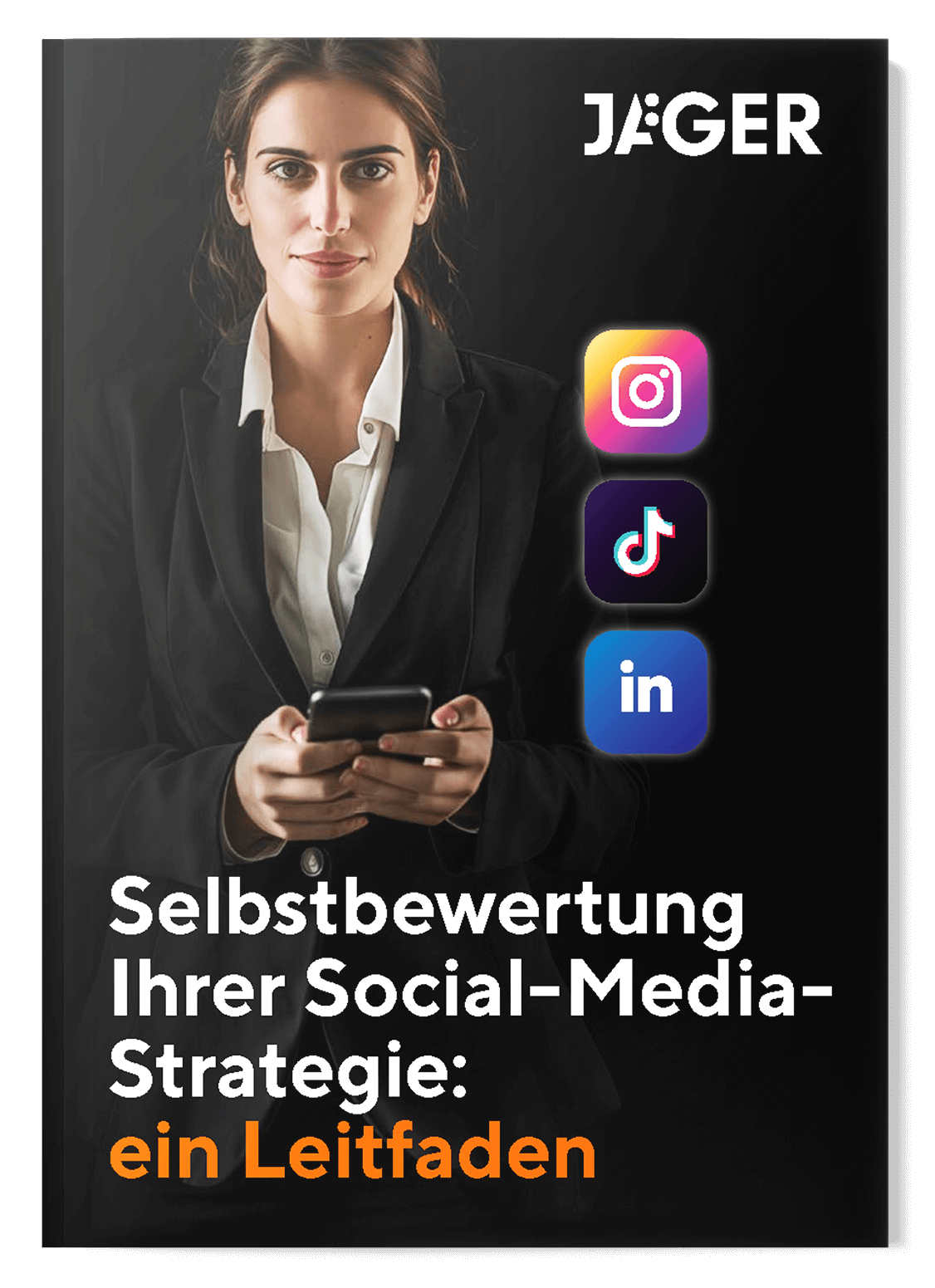 Ansicht des PDF-Leitfadens zur Selbstbewertung der eigenen Social Media Strategie